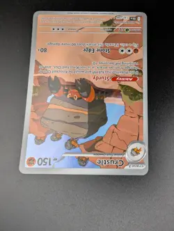 Crustle 130/086 Black Bolt NEAR MINT Illustration Rare Pokemon Card TCG - Image 5