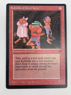 MTG Legends Kobolds of Kher Keep Common Creature Card LP/NM Condition - Image 1