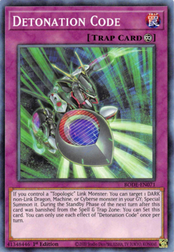 Detonation Code - BODE-EN071 - Common - 1st Edition Near Mint Yugioh Card - Image 5