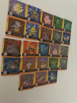 Lot Of 23 POKEMON ARTBOX 1999 Premier Edition Action Flipz 3D CARDS - Image 4