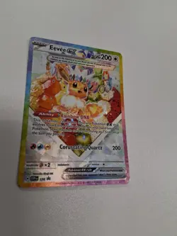 Pokemon TCG Eevee EX 174 Prismatic Evolutions Black Star Promo Card - Image 2