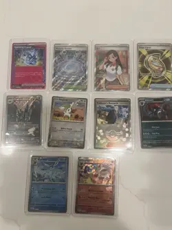 Lot Of Rare Pokemon Cards, Full Art, Aspec, Trainer Pokeball Cards. 10 Cards - Image 1