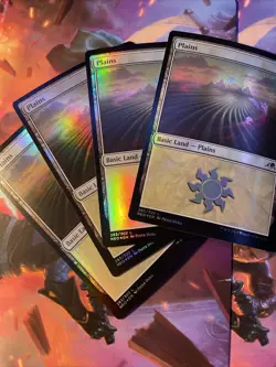 4x Plains | FOIL 283/302 | Kamigawa Neon Dynasty | MTG Magic Cards - Image 1