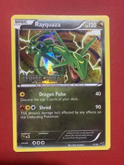 Rayquaza - (Dragon Vault) 011/020 Blister Exclusives Holo Pokemon Card TCG - Image 2