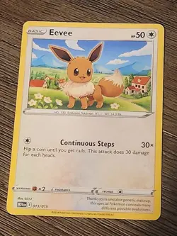 Pokemon Card - Eevee 2025 Mcdonalds Dragon Discovery 013/015 Promo - Image 1
