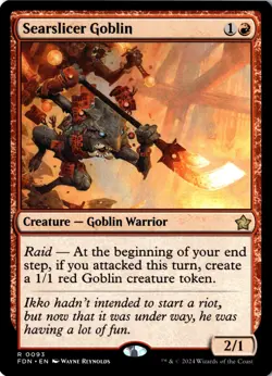 NM - Searslicer Goblin R Foundations 93 - Image 1