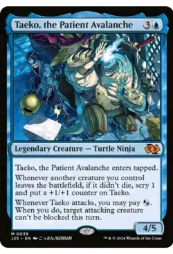 1x MTG Taeko, the Patient Avalanche - Foundations Mythic! NM Mint! Ships Fast! - Image 1