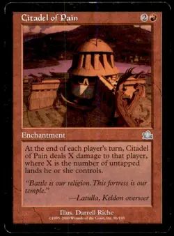 MTG Citadel of Pain LP Light Play Prophecy [1548] - Image 1