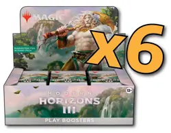 Modern Horizons 3 Play Booster Case, Sealed - 6x Boxes (MH3 Booster Box Case) - Image 1