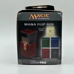 MTG Mana Flip Alcove Deck Box White 3rd Generation Magnet Ultra Pro Sealed! - Image 2