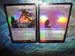 MTG Magic Foil German It That Betrays & Eldrazi Conscription RoE both EX+/NM- - Image 4