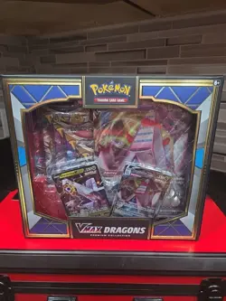 Pokemon TCG Sword & Shield - Vmax Dragons Premium Collection Box - New - Image 2