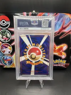 PSA 10 Dark Blastoise #9 Japanese Rocket Pokemon 1997 Large SWIRL! 💎 - Image 3