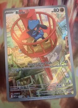 Riolu Black Star Promo Illustration Rare #10 Sealed - Pokemon Mega Evolutions - Image 1