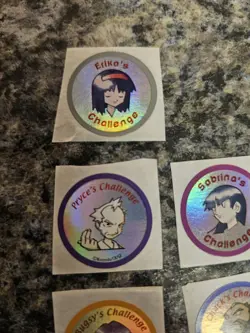 Official Pokemon TCG League Challenge Stickers For Badge Books Lot Of 15 - Image 3