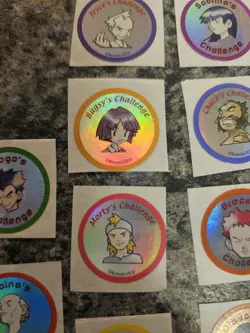 Official Pokemon TCG League Challenge Stickers For Badge Books Lot Of 15 - Image 4