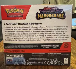 Pokemon TCG Twilight Masquerade Booster Box Factory Sealed 36 Packs - Image 2