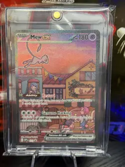 Mew EX 053 Promo Scarlet & Violet 151 Black Star - Pokemon - Image 1