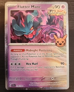 Pokemon Trick or Trade 2024 Holo Flutter Mane Ancient 078/162 - Image 1