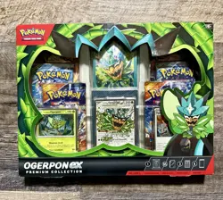 Pokemon TCG Ogerpon ex Premium Collection Box Factory Sealed New - Image 1