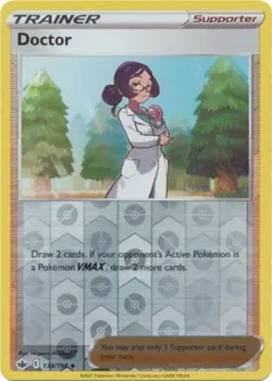 Doctor 134/198 Chilling Reign Reverse Holo Uncommon NM Pokemon DNA GAMES - Image 1
