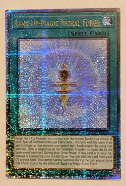 Yu-Gi-Oh Rank-Up-Magic Astral Force Quarter Century Secret Rare 1st Edition - Image 1