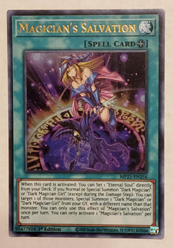 Yu-Gi-Oh Magician's Salvation Ultra Rare 1st Edition MP21-EN256 - Image 1