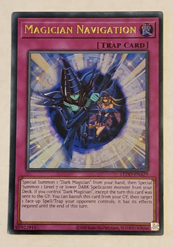 Yu-Gi-Oh Magician Navigation Ultra Rare LEDD-ENA29 - Image 1