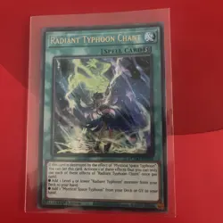 Yugioh! 1x Radiant Typhoon Chant DOOD-EN061 Ultra Rare 1st Ed NM - Image 1