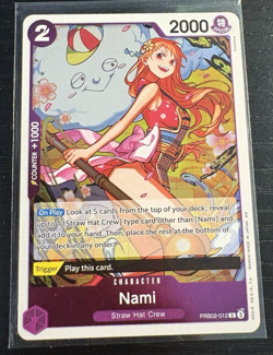 Nami PRB02-012 R One Piece Foil Card The Best Vol. 2 English - Image 1