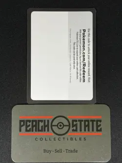 Pokemon TCG Blank Code Card Empty Error Misprint Near Mint NM - Image 1