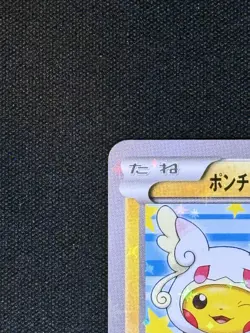 Poncho Wearing Pikachu 203/XY-P PC 2015 Pokemon Center PROMO Card Japanese - Image 3