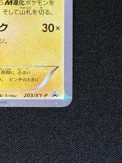 Poncho Wearing Pikachu 203/XY-P PC 2015 Pokemon Center PROMO Card Japanese - Image 5