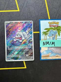 Pokemon Card Greavard SV Base Set Illustration Rare SV01 214/198 263 💎NM💎 - Image 1