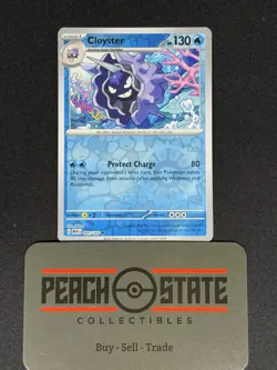 Cloyster Reverse Holo 151 091/165 Mew EN Scarlet & Violet 151 Pokemon Card NM - Image 1