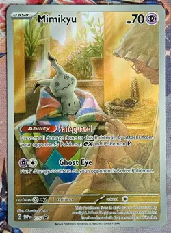 Pokemon Mimikyu SVP 075 | Scarlet & Violet Promo Cards NM - Image 1