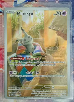 Pokemon Mimikyu SVP 075 | Scarlet & Violet Promo Cards NM - Image 3