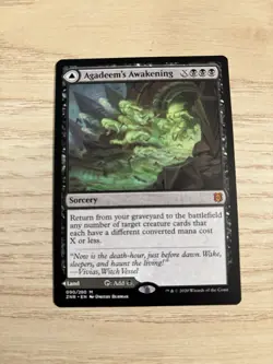 Agadeem's Awakening / Agadeem, the Undercrypt Mythic NM MTG Magic Card - Image 1