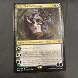 MTG Oko, Thief of Crowns Throne of Eldraine 197/269 Regular Mythic Magic - Image 1