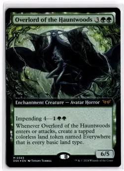 Foil | Overlord of the Hauntwoods | [DSK] | 383 | LP x1 MTG Magic: the Gathering - Image 1