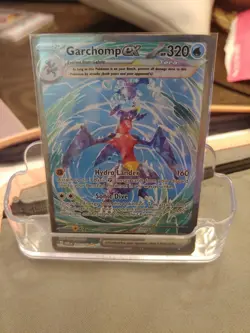 Pokemon TCG Garchomp EX Paradox Rift 245/182 Special Illustration Rare Card - Image 1