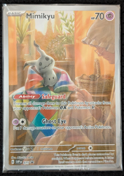 Pokemon Mimikyu - SVP075 Scarlet & Violet ETB Promo NM SEALED - Image 1
