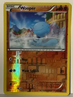 Wooper Reverse Holo 38/98 XY - Ancient Origins NM Pokemon Fast Ship - Image 1