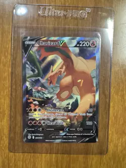 Pokemon 2022 Charizard V 154/172 Full Art Alt Brilliant Stars NM - Image 1