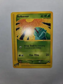 Bulbasaur 95/165 Expedition Base Pokemon Vintage WOTC 2002 NM MINT - Image 1
