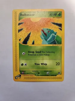 Bulbasaur 95/165 Expedition Base Pokemon Vintage WOTC 2002 NM MINT - Image 3