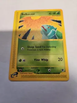 Bulbasaur 95/165 Expedition Base Pokemon Vintage WOTC 2002 NM MINT - Image 5