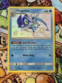 TCG Pokemon English Frogadier SV12/SV94 Hidden Fates: Shiny Vault Holo - Image 1