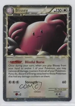 Blissey Pokemon HeartGold & SoulSilver #106 2010 - Image 1