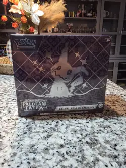 Pokemon TCG ETB Paldean Fates Elite Trainer Box New Sealed - Image 1